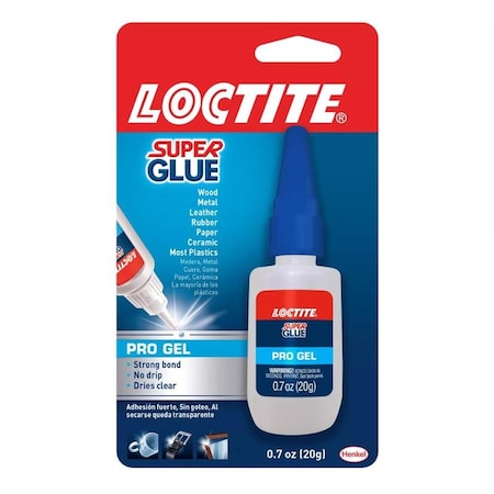 Loctite Loctite Super Strength Ethyl Cyanoacrylate Clear Super Glue 0.7 oz 2802445